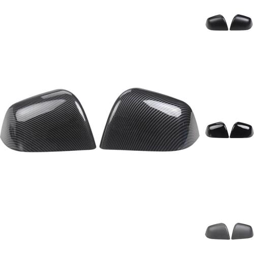 Rearview Mirror Cover Rearview Mirror Cover Modification Accessories for Tesla Model Y