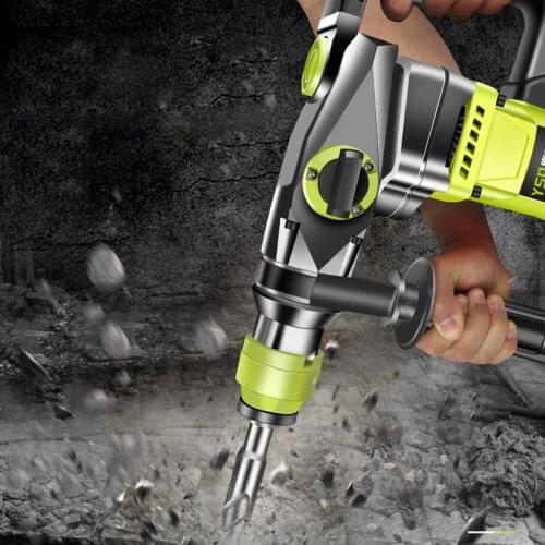 220V Electric Drills Electric Demolition Electric Hammer Drill Concrete Breaker Punch Jackhammer 3000r/min
