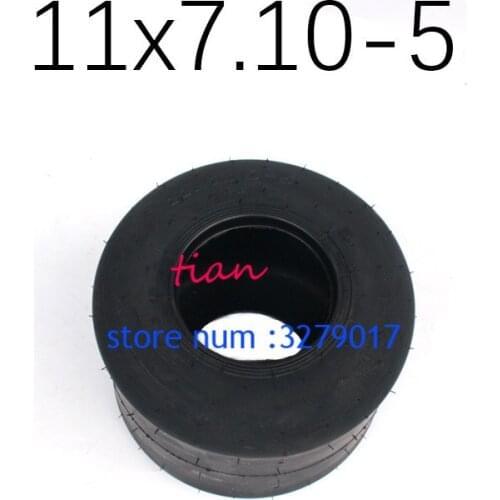 Hot Sale Good Quality 11x7.10-5 Tire for 168 Go Kart 5 Inch Tyre Rear Tires Fit for Drift Wheels