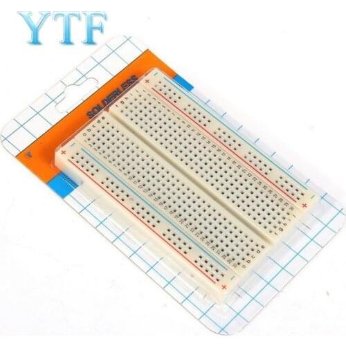 10pcs PCB Test Mini Breadboard 400 Contacts Available 8.5*5.5CM FREE SHUPPING