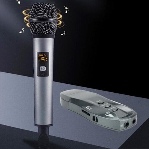 Portable Handheld USB Wireless Bluetooth Dynamic Microphone Home Conference