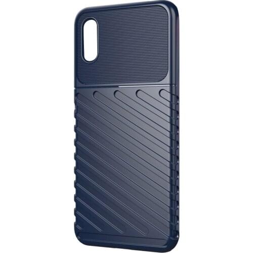 For Redmi 9A Silicone Thunder Series Anti-Drop Phone Case Soft Shell