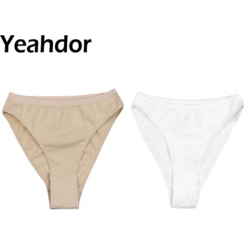 High Waist Ballet Dance Gymnastics Bottom Ballerina Panties Kids High Cut Ballet Dance Briefs Underwear Underpants Cute Girls