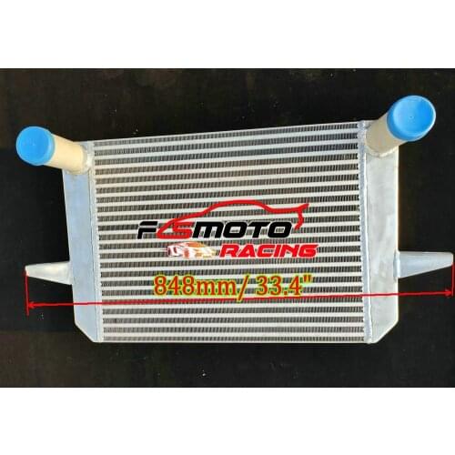 Newly-improved 50 mm FMIC Alloy Intercooler For Ford Sierra RS500 ESCORT RS Cosworth 2WD/4WD with 2.5" In/Out 60mm