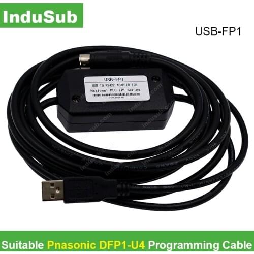 USB-FP1 Suitable Panasonic DFP1-U4 Series PLC Programming Cable Download Cable USBFP1