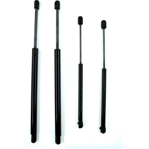 Vieruodis 4pcs Rear Window +Tailgate Boot Gas Struts Support For Nissan Pathfinder R51 2005 2006 2007 2008 2009 2010 2011 2012