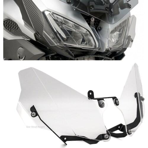 For YAMAHA MT-09 TRACER 2015 - 2017 MT09 Tracer Motorcycle Headlight Protection Protector Headlight Film Guard Front Lamp Cover