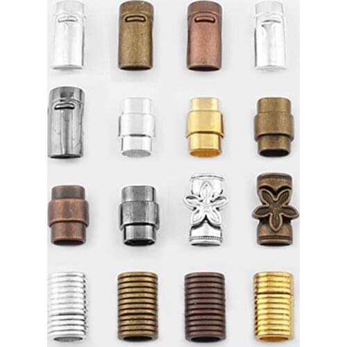 3sets Jewelry Findings Licorice Magnetic Clasp For 10x6mm Leather DIY Bracelet Jewelry Making Accessories