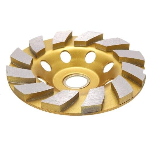 1PC 100mm Diamond Grinding Wheel Disc Bowl Shape Grinding Cup Concrete Granite Stone Ceramic Cutting Disc Piece Power Tools