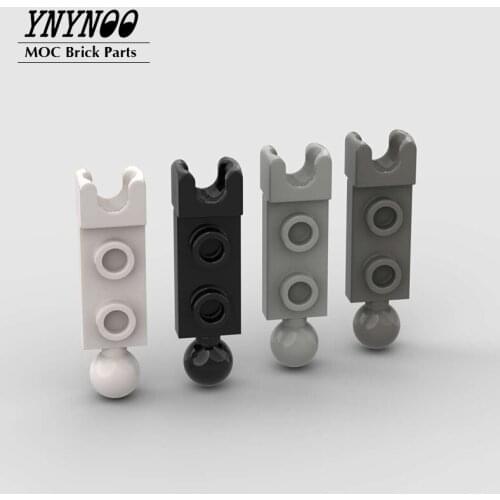 20PCS/lot Plate Special 1 x 2 with 5.9mm End Cup and Towball 14419 MOC Building Blocks Plates Parts Bricks DIY Toys Gifts