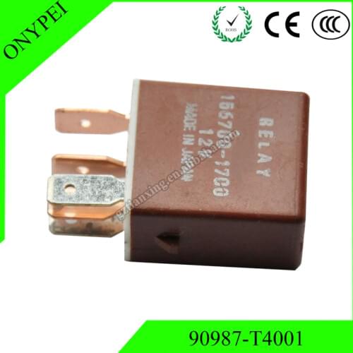 90987-T4001 156700-1700 High Performance 12v 5 Pins Automobile Relay For Toyota 90987T4001 1567001700