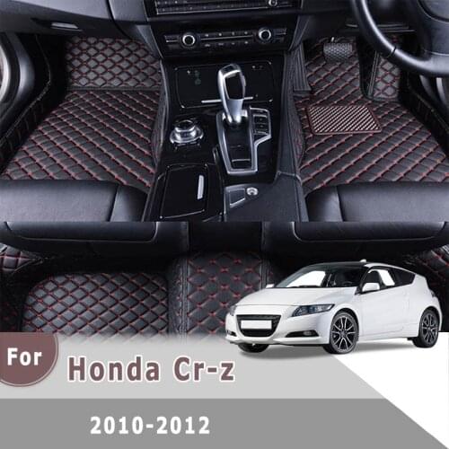 RHD Carpets For Honda Cr-z CRZ CR Z 2010 2011 2012 Car Floor Mats Auto Interior Parts Styling Automobiles Custom Covers