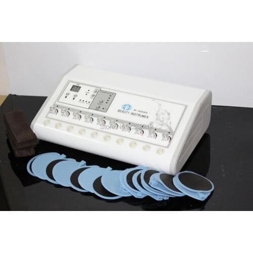 Free shipping Portable Electrical Muscle Stimulation Machines EMS Russian Wave Slimming Equipment