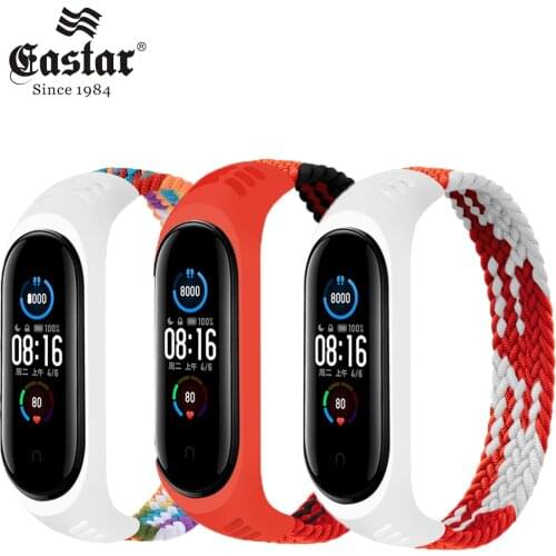 Bracelet Wristband For Mi Band 6 Loop Straps For Xiaomi MI Band 5 Fabric Elastic belt bracelet Wrist Strap For Mi band 4 3
