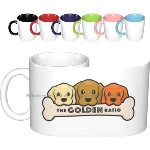 Gr Bone Logo Ceramic Mugs Coffee Cups Milk Tea Mug Logo Golden Ratio Dogs Creative Trending Vintage Gift Bottle Cup