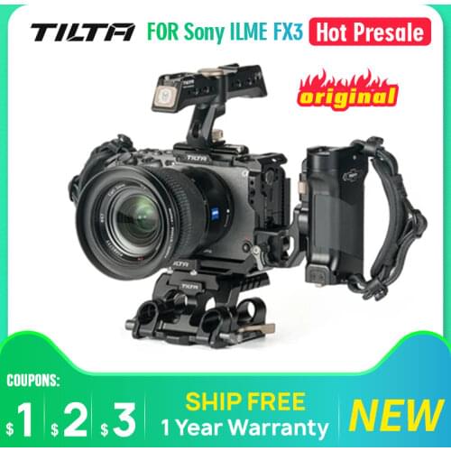 Tilta Sony fx3 camera cage TA-T13-FCC FOR Sony ILME FX3 camera cage titaling Full camera cage for Sony FX3 BLACK anti scratch