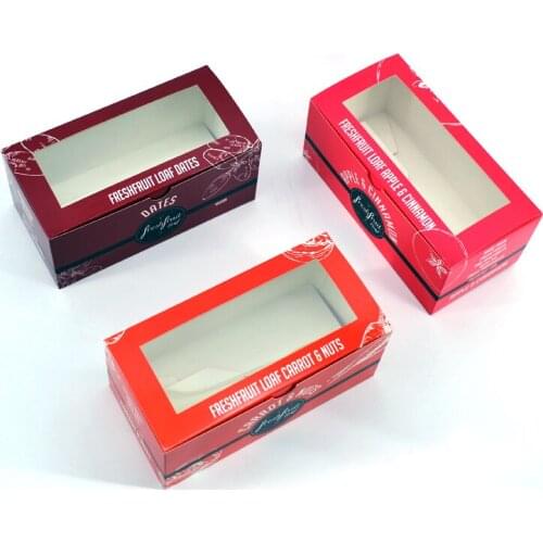 Fresh Fruit Packaging Box With Customized Design in Clear Window