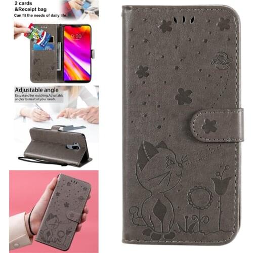 Best Selling PU Leather Wallet Phone Shell For cover LG G7 ThinQ Caso Coque Case Fundas sFor LG G8 G9 G8S Light Book Cases coque