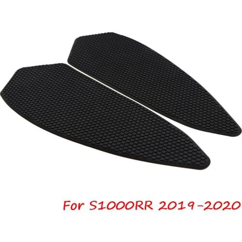 Motorcycle Black Anti-Heated Gas Tank Side Traction Knee Protector Anti Slip Pad For BMW S1000RR S1000 RR 2019-2020