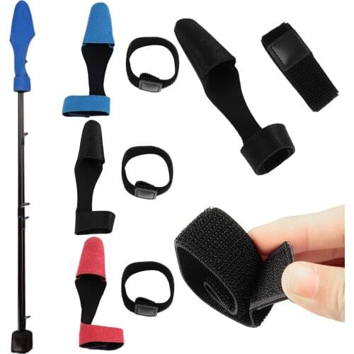 1 set Fishing Rod Tip Covers And Rod Tie Fastener Cane Sleeves Pole Reusable Glove Outdoor Elastic Protector Case 2021