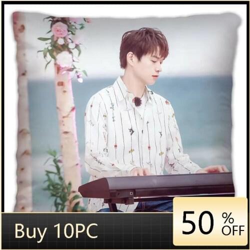 "Ordinary Glory" Wei Daxun Pillowcase Star Real Person Photo Poster Cushion Cover Idol Souvenir Home Decor Throw Pillow Covers