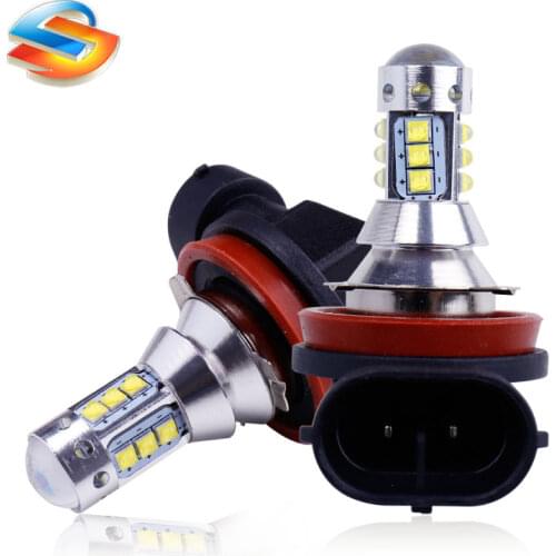 2x H11 H1 H3 9005 9006 XBD Chip Fog Lights Canbus External Led Bulb Driving Lights White Turning Signal Lamp 80W 12V New Product
