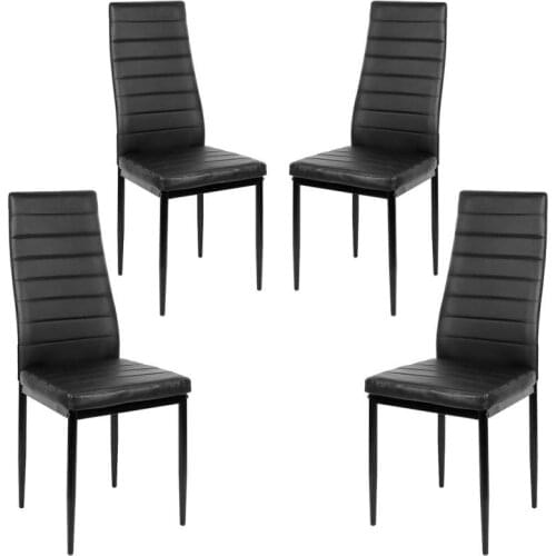 4/6pcs Nordic Style Dining Chair Cafe Lounge Chair Stainless Steel Chair Legs Soft Sponge Leather office meeting Chair HWC