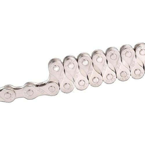 Bike Chain 8/9 Speed MTB Mountain Bike Road Bicycle Chain 116L 6/7/8S/9s Silver Chain for Shimano/Sram Bike Accessories