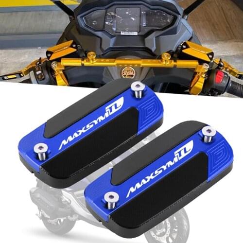 For SYM MAXSYM TL500 TL 500 2019 2020 2021 High quality Motorcycle CNC Aluminum Front Brake Reservoir Fluid Tank Oil Cup Cover