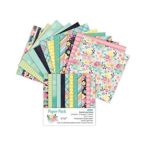 12or24 Sheets sweet flowers Scrapbooking Pads Paper Origami Art Background Paper Card Making DIY Scrapbook Paper Craft