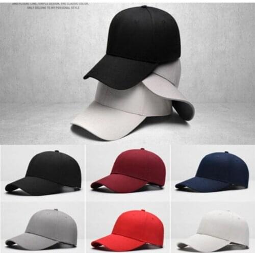 Black Cap Solid Color Baseball Cap Snapback Caps Casquette Hats Fitted Casual Gorras Hip Hop Dad Hats For Men Women Wholesale