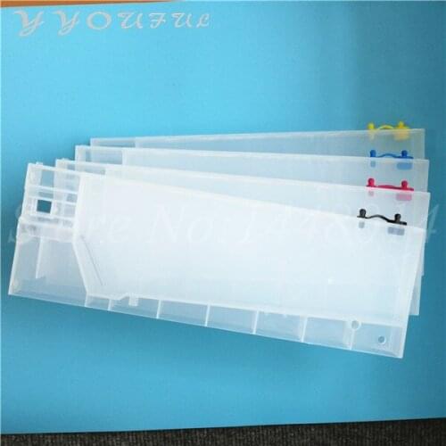 Eco solvent printer Roland bulk ink system ink cartridge 220ml without level sensor for Mimaki JV33 JV5 Mutoh RJ900C ink bottle