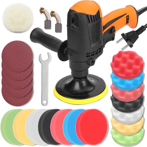 KKmoon 800W Adjustable Speed Car Electric Polisher Waxing Machine Automobile Furniture Polishing Tool