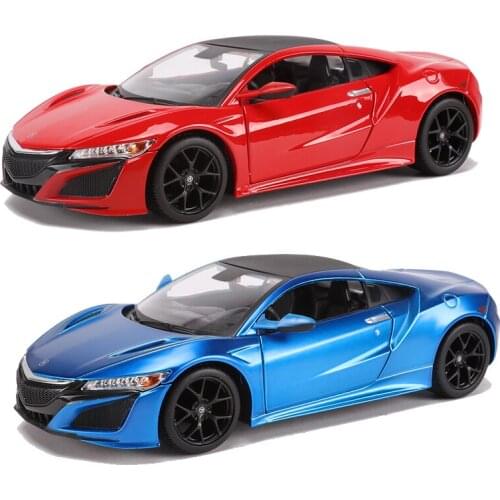 Maisto Diecast 1:24 Scale 2018 NSX Acura Simulation Alloy Static Car Model Collection Decoration Gifts Kids Toys Boys