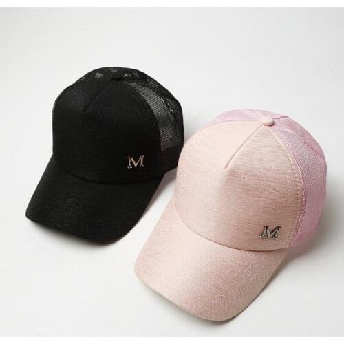LINJW 2021 New Baseball Cap Korean Style Solid Color Bonnet Mesh Cap Summer Sun Hats for Men Women Hip Hop Spring Snapback Caps