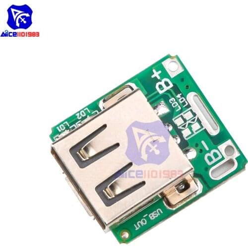 Diymore 2PCS/Lot 5V Power Supply Module Lithium Battery Charging Protection Board Step Up Boost Converter MICRO USB DIY Charger