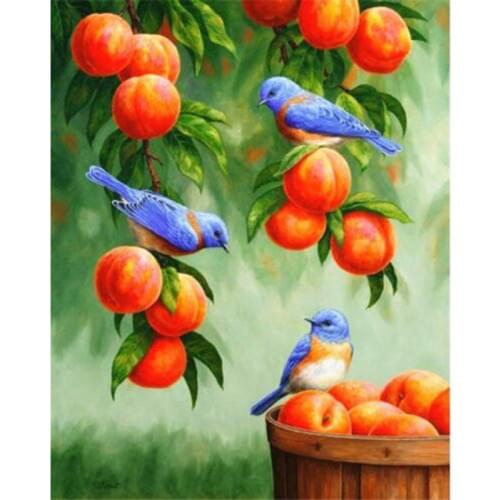 NEW 3D Diamond Painting Embroidery Brid in Tree Living Room Decor DIY 5D Diamond Mosaic Animals Needlework Festival Gift L437