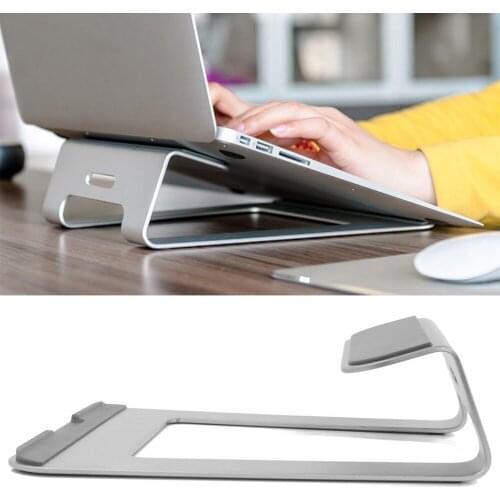 New Heat dissipation Laptop Stand Silver Portable Notebook Mount Support Base Holder for 11-15 inch Macbook iPad Pro ln