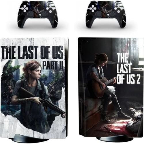 The Last of Us PS5 Standard Disc Edition Skin Sticker Decal Cover for PlayStation 5 Console & Controller PS5 Skin Sticker Vinyl
