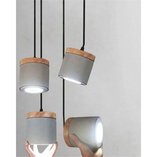 Retro LED Hanging Light Nordic Industrial Restaurant Cafe Shop Pendant Light Kitchen Living Room Hallway Decor Simple Lamp