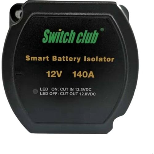 Volatage Portable Power Sensitive Split Charge Relay Car Accessories 12V 140A 140 AMP VSR Van RV Camper Waterproof Isolator