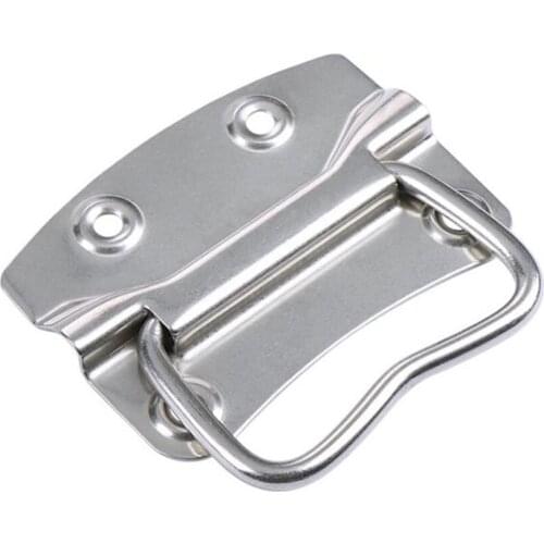 1Pcs Cabinet Handle Wooden Case Knobs Tool Boxes Stainless Steel Handles Kitchen Drawer Pull For Furniture Hardware