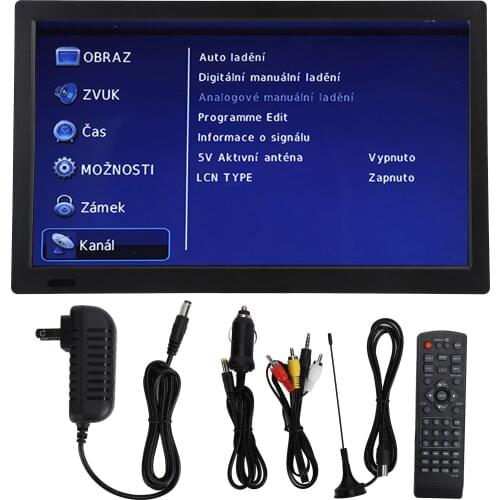 LEADSTAR 13 Inch Portable Small Digital Television for Car Caravan Outdoor US Plug 110-220V HOT