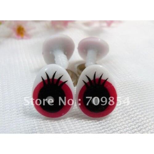 14*18mm Plastic Safety Cartoon Toy Eyes +washers for doll accessories/500pcs
