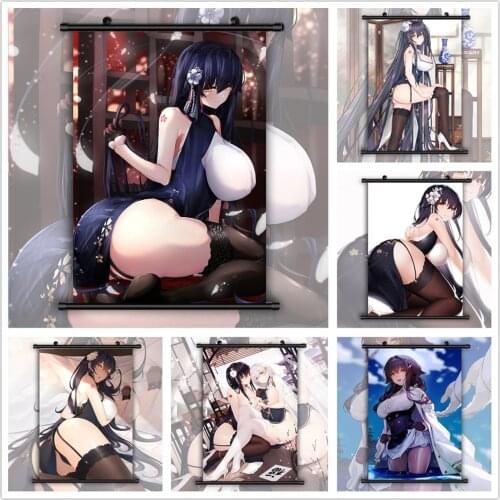 Azur Lane Azuma Anime Manga HD Print Wall Poster Scroll