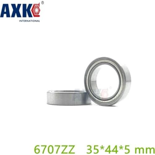 Axk 10pcs Free Shiping The High Quality Of Ultra-thin Deep Groove Ball Bearings 6707zz 35*44*5 Mm