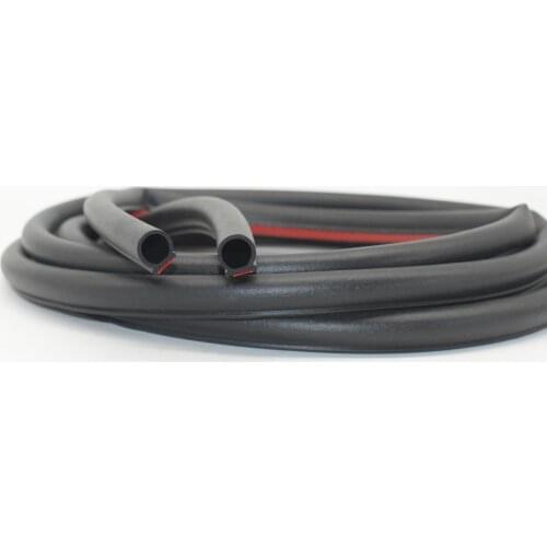 For byd E6 car sealing edge seam Car Rubber Seal Sound Insulation Weatherstrip Collision Sound Insulation Rubber Sealing Strip