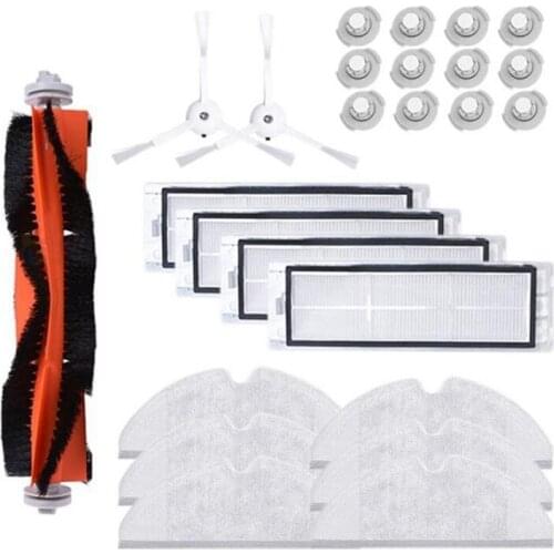 HEPA Filter Side Brush Main Brush Mop Cloth Water Core For Xiaomi Roborock S50 S5 Max Vacuum Cleaner Accessories