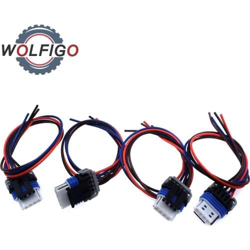 WOLFIGO COIL PACK CONNECTOR PIGTAIL Fits 1999-2007 GMC CHEVROLET SILVERADO SIERRA 10457730 12558693 12570616