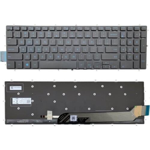 New Laptop Keyboard for Dell G3-3579 3779 G5-5587 G7-7588 Series 15 Gaming Backlit US